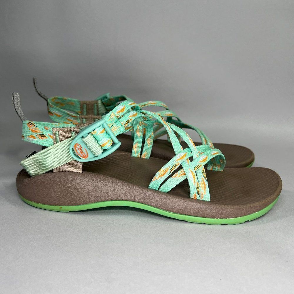 Chaco ZX/1 Ecotread Sandals Girl's Size 6‎ Outdoor Hiking Water Sandals